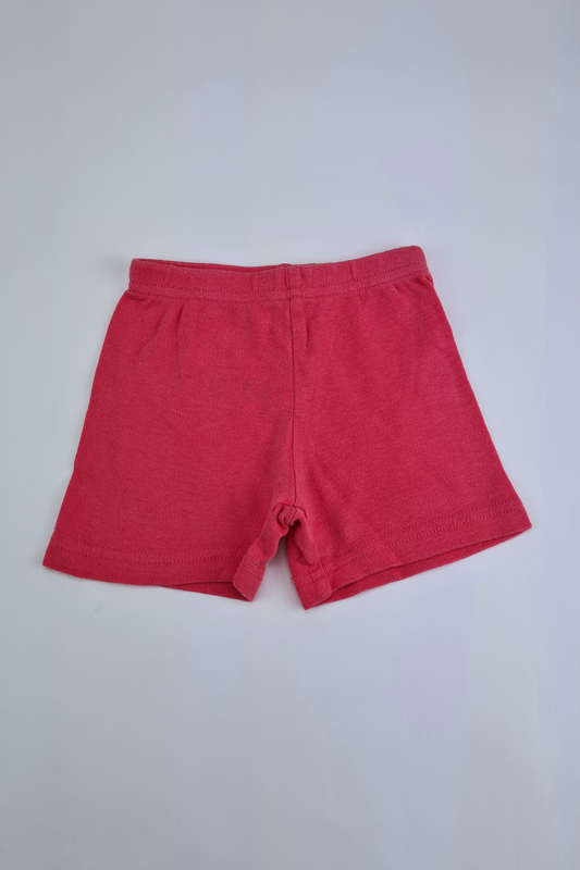 3-6m - Red Shorts (George)