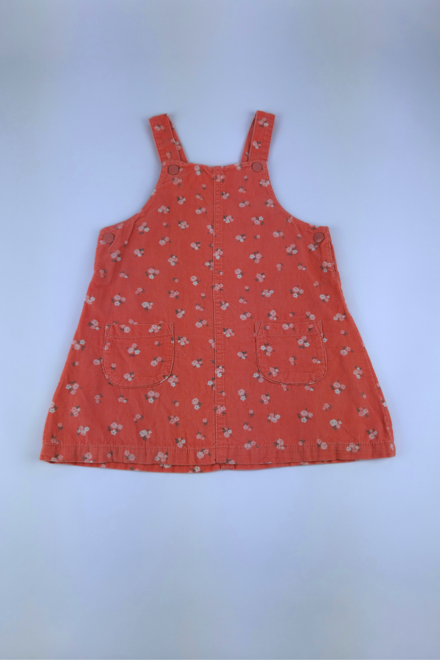 12-18m Floral Print Pinafore Dress 