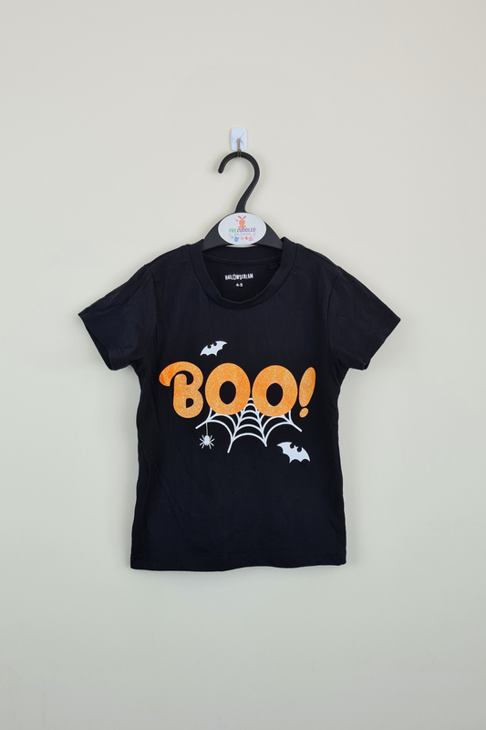 4-5y - Halloween 'Boo!' T-shirt