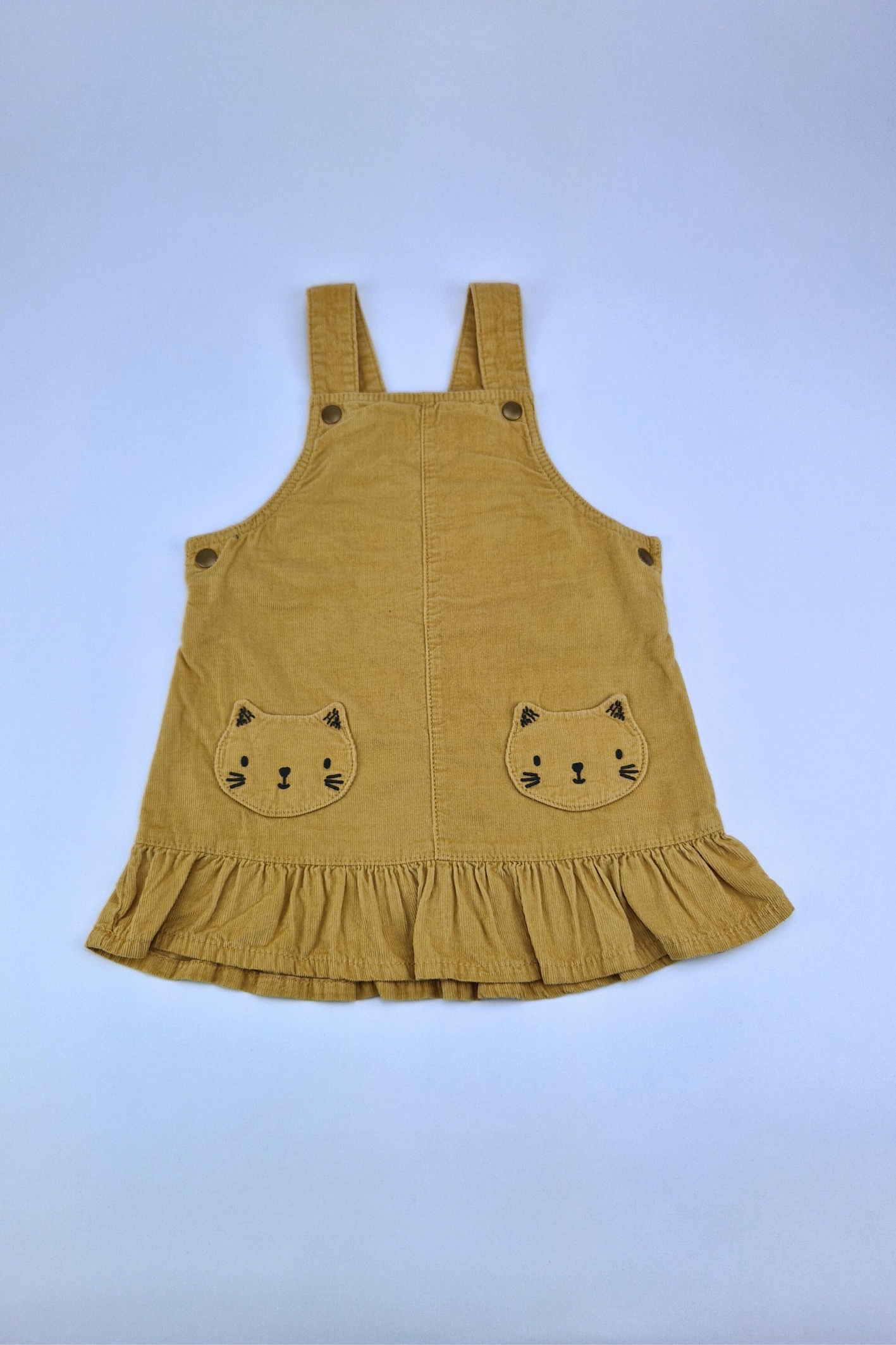 12-18m F&F Embroidered Pinafore Dress 