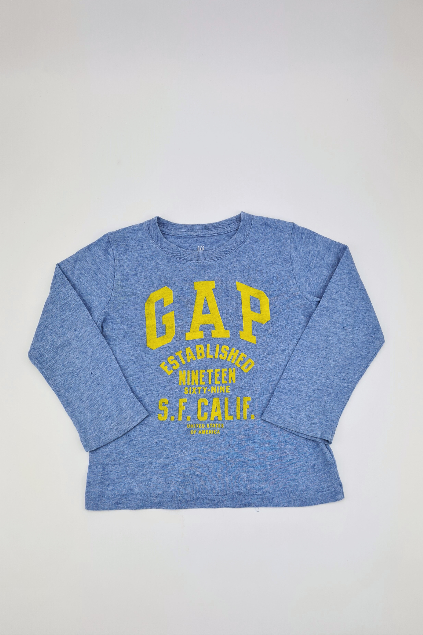 3yrs - Blue Longsleeve T-shirt (Gap)