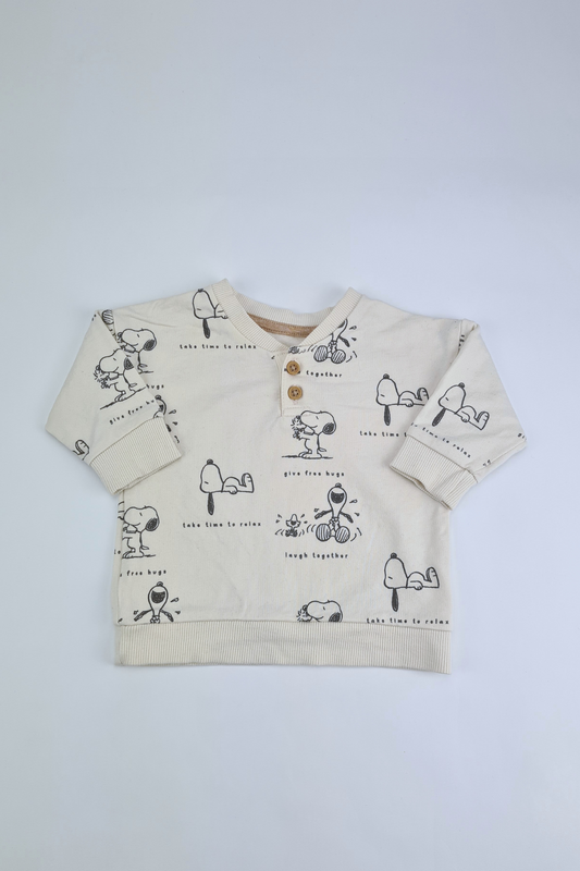 Peanuts Snoop Character Print Sweatshirt (George)