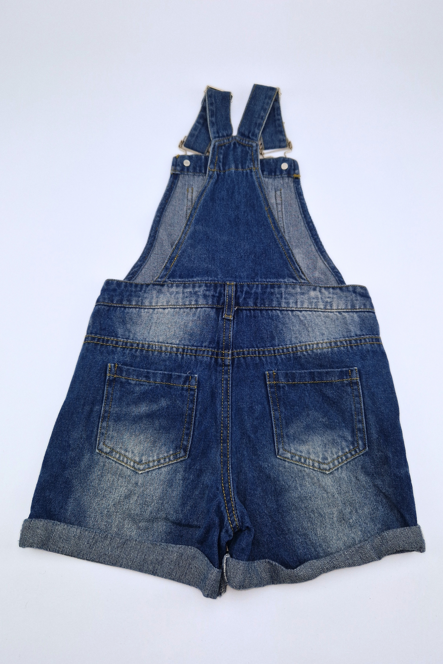 7 Years Blue Denim Short Dungaree