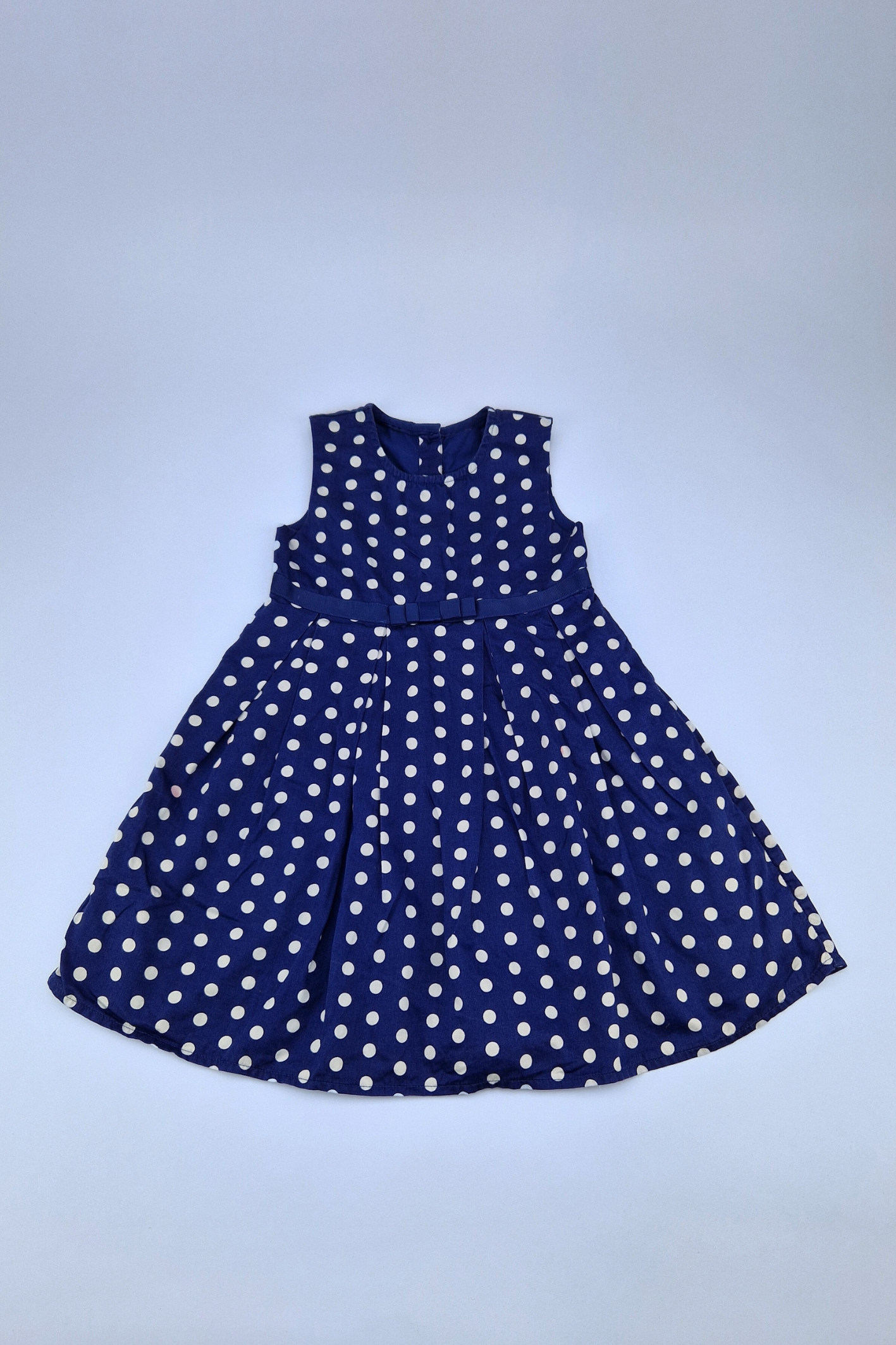 12-18m M&S Pure Cotton Spotted Dress