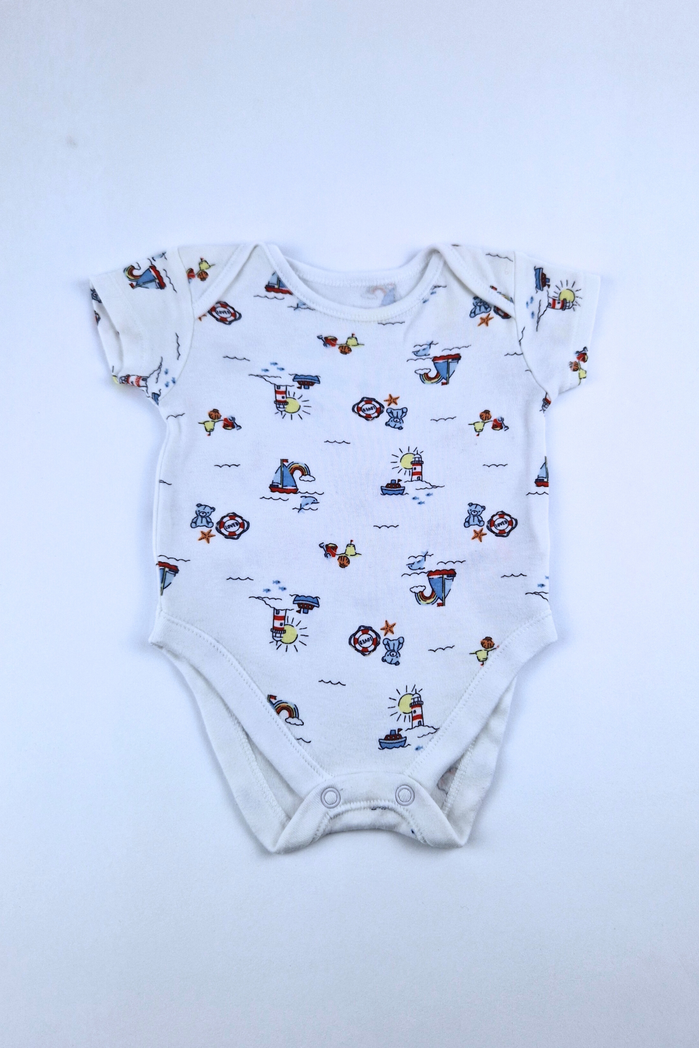 0-3m Shortsleeve Bodysuit