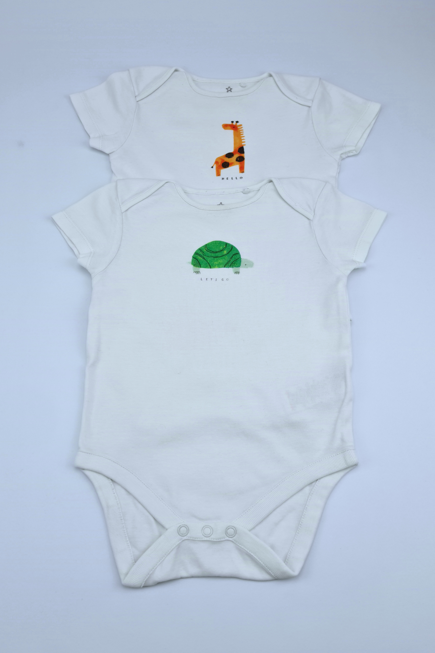 9-12m Next 2Pack Bodysuit Set