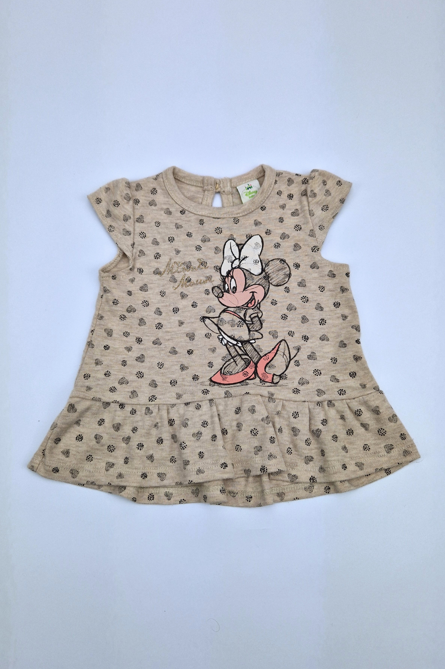 0-3m Minnie Mouse Disney Baby Top