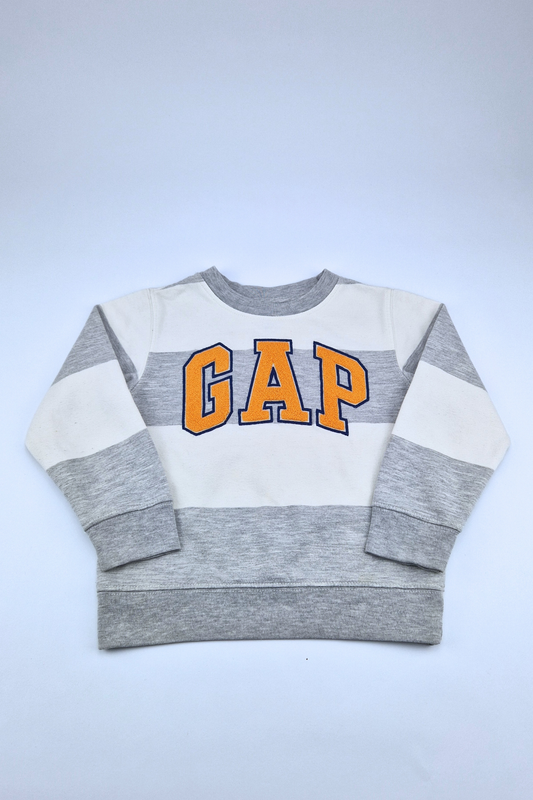 Gap Striped Crewneck Sweatshirt