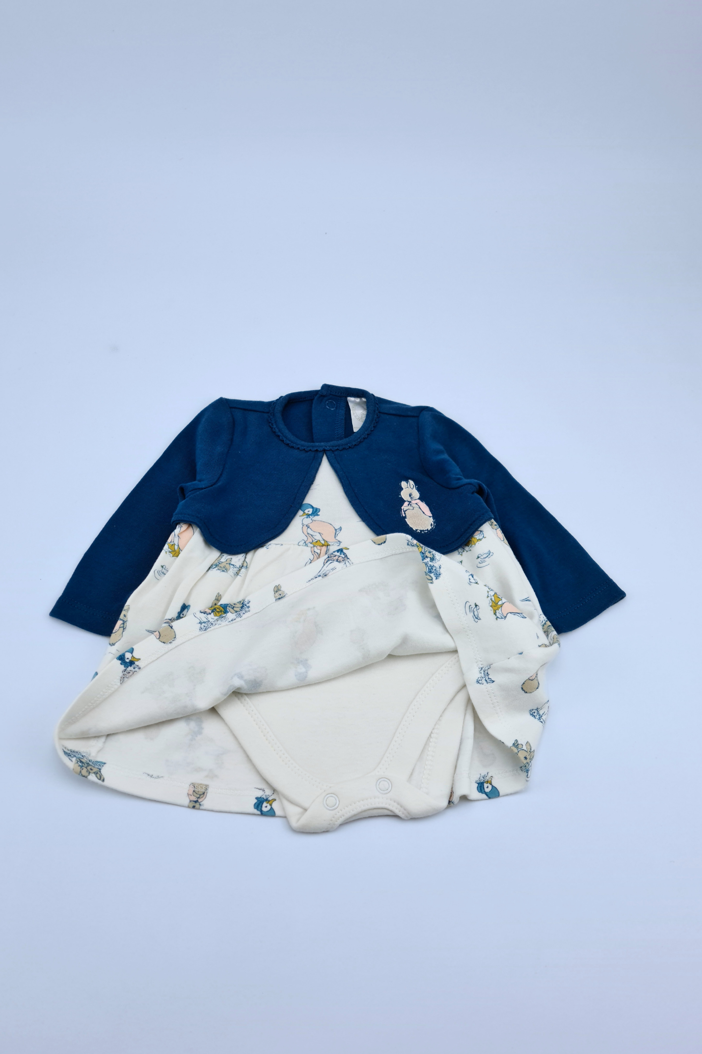 0-3m Peter Rabbit 2-In-One Dress