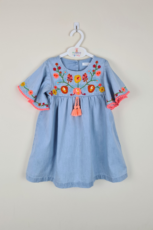 18-24m - Embroidered Kaftan Dress (Next)