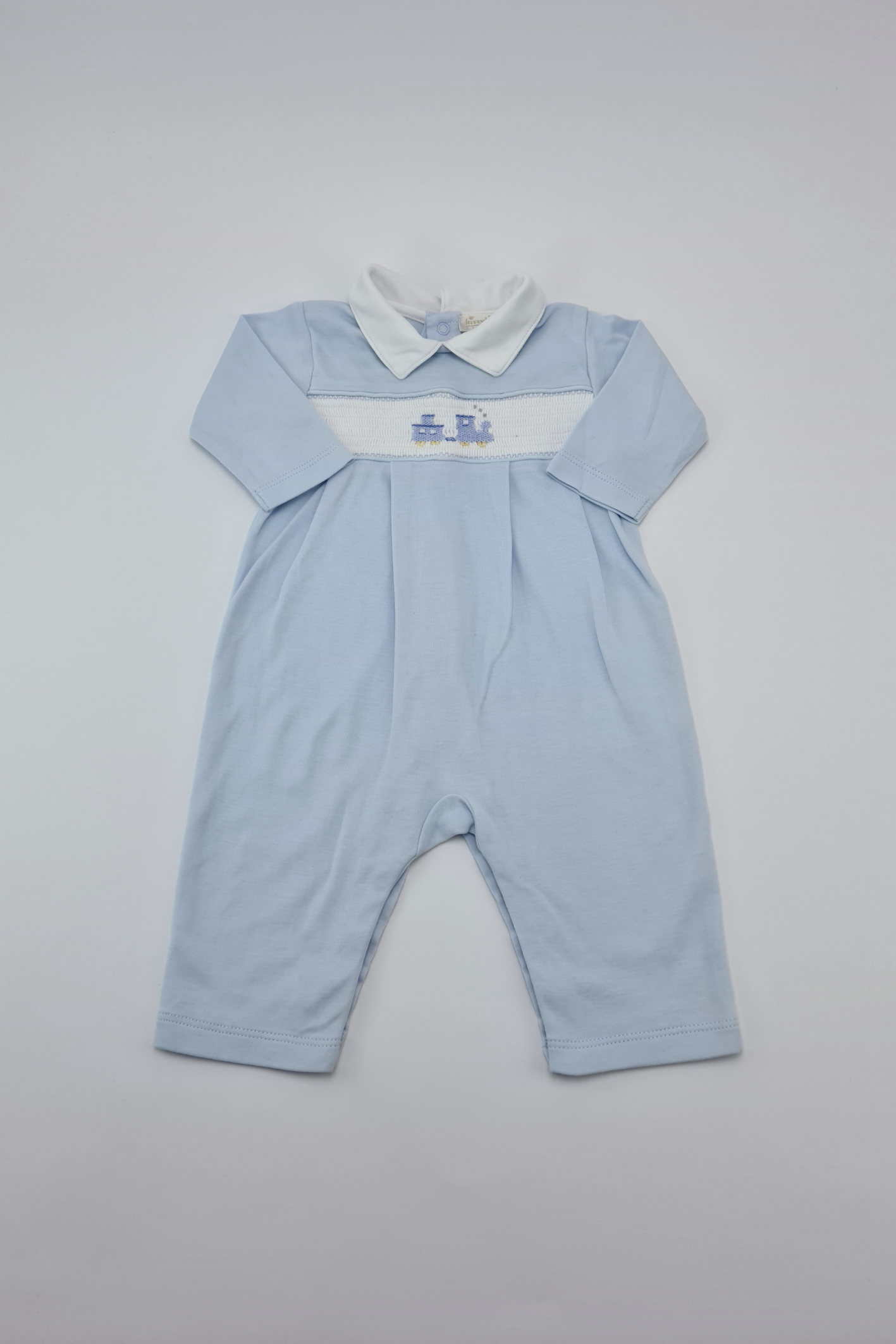 3-6m - Hand Smocked All In One Outfit (Kissy Kissy)