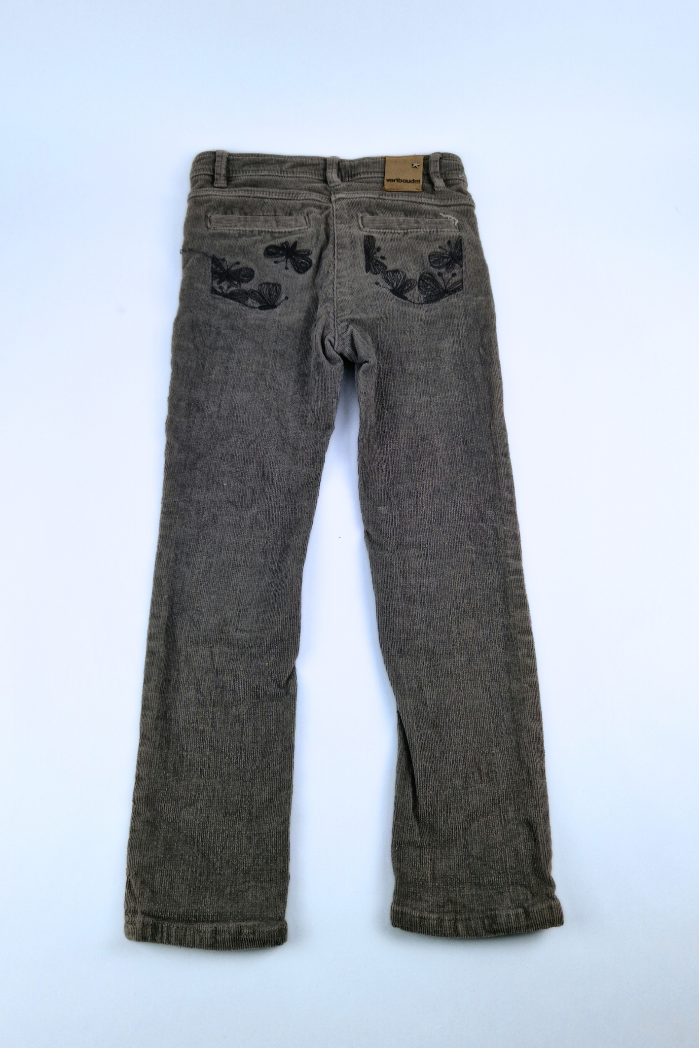 4-5Y Vertbaudet Grey Trousers