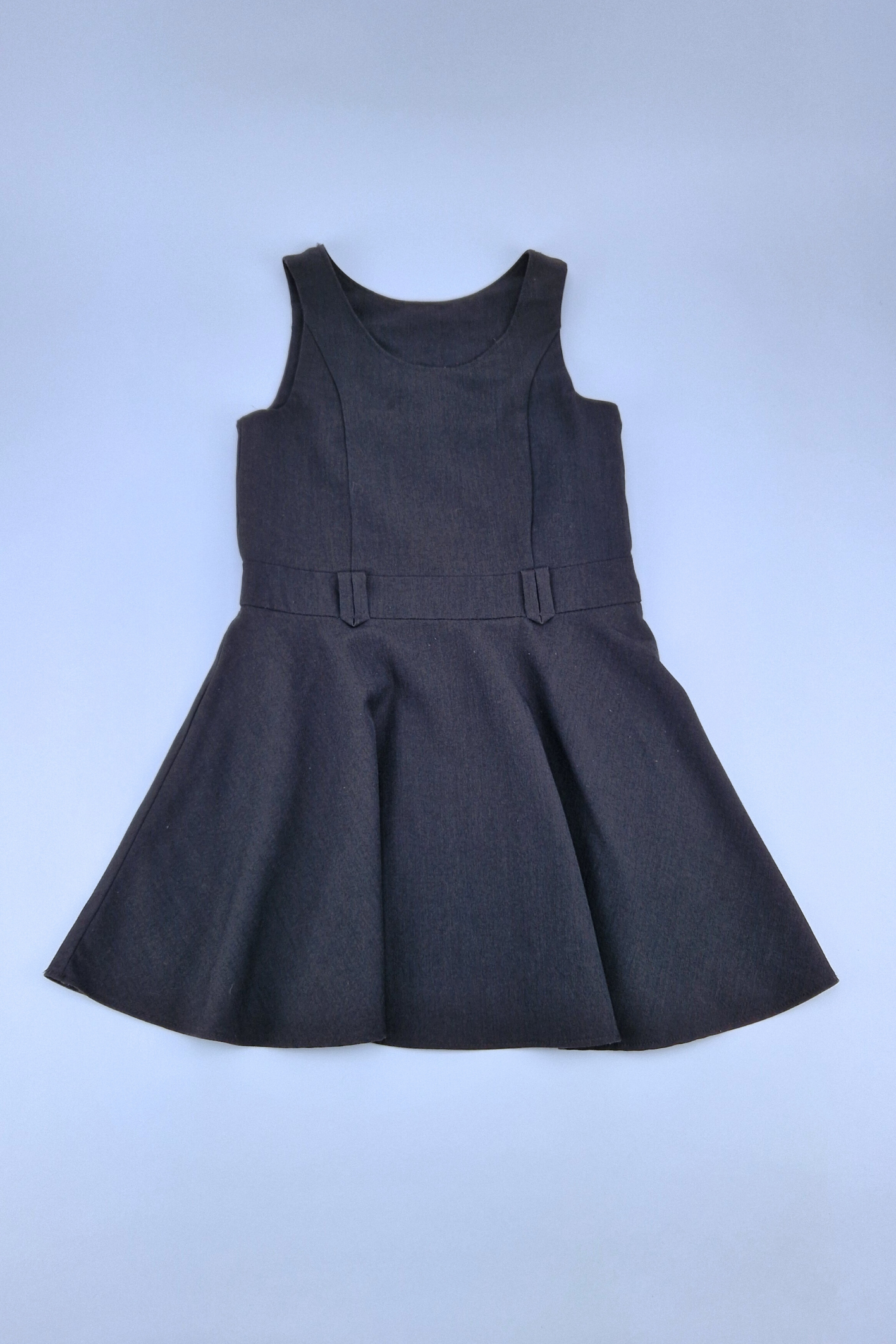 3-4y Charcoal Grey School Pinafore Dress