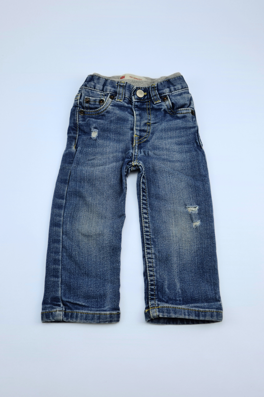 9 Months Levi's Regula Fit Blue Jeans