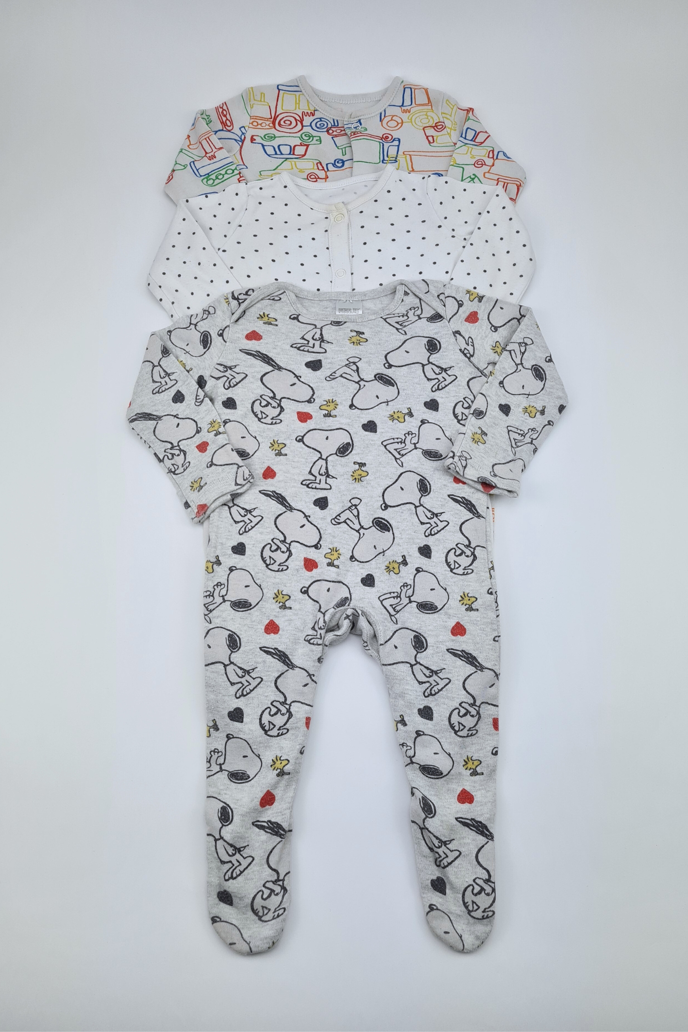 6-9m - Mixed Sleepsuit Bundle (MessyDays