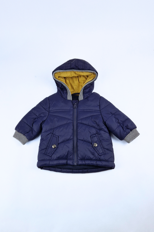 0-3m Navy Blue Jacket