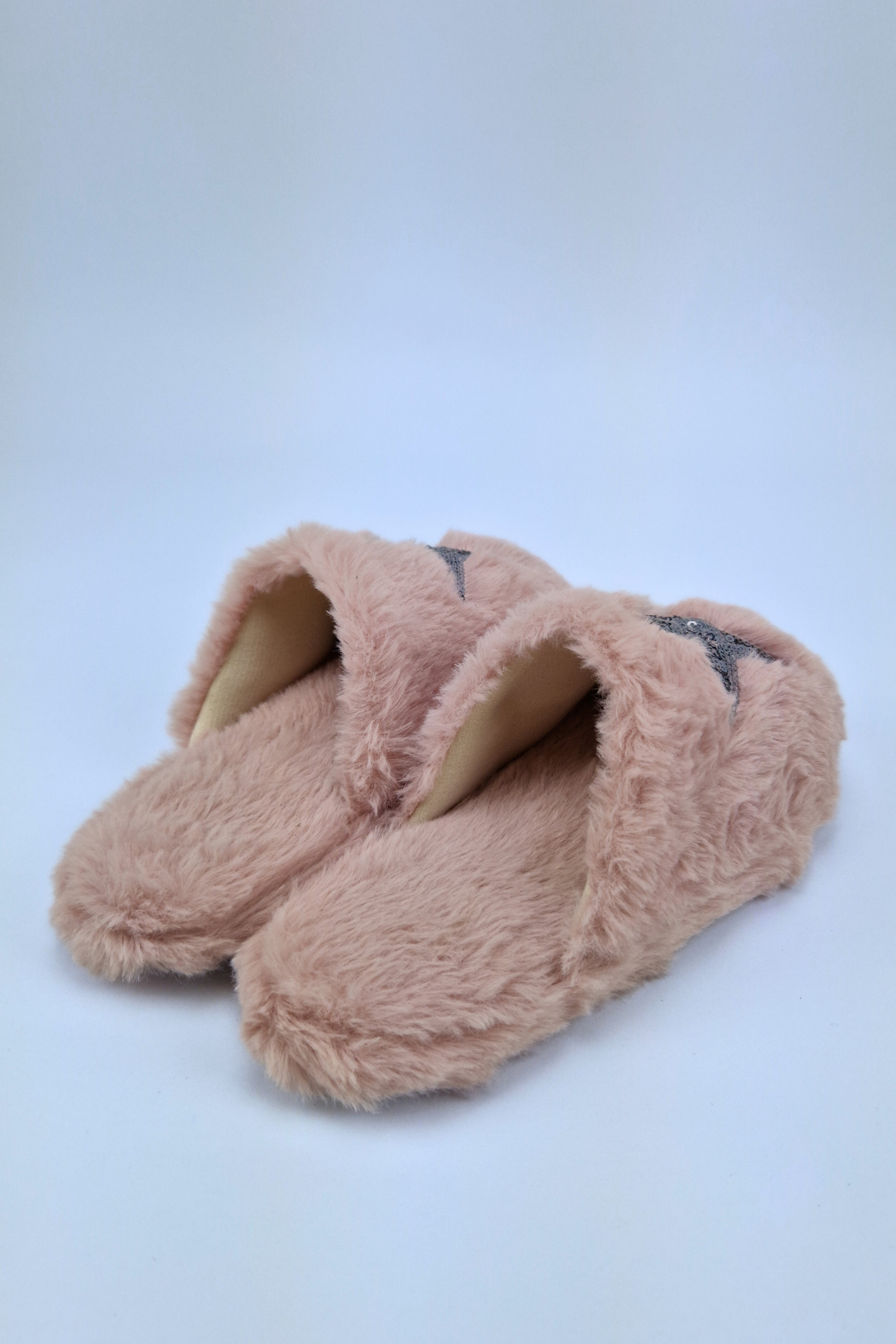 6-8y Size 1 Pink Cozy Slippers