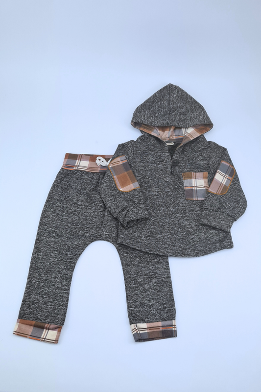 18m Casual Jogger & Hooded Top Set