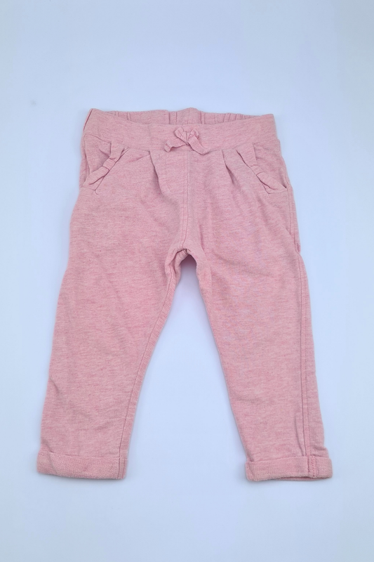 12-18m Pink Jogger Pants