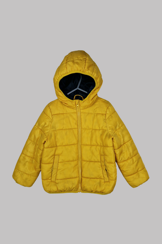 4Y Quilted Yellow Jacket