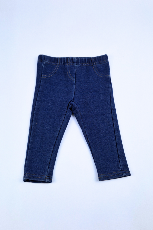 6-9m Mid Blue Jeggings