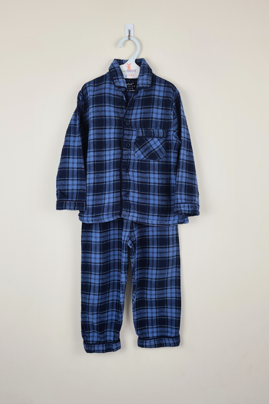 2-3y - Checked Pyjama Set (Primark)