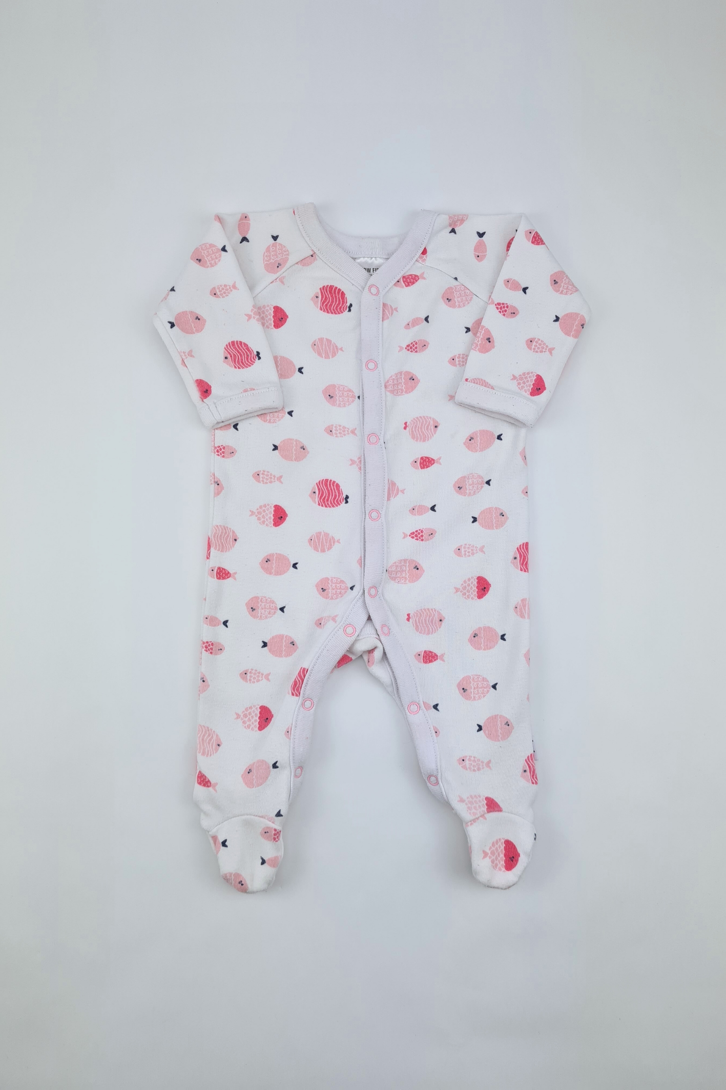 0-3m - Print All Over Sleepsuit