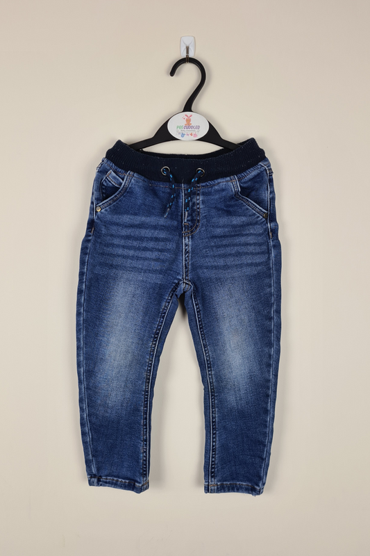18-24m - Blue Denim Jeans (Matalan)