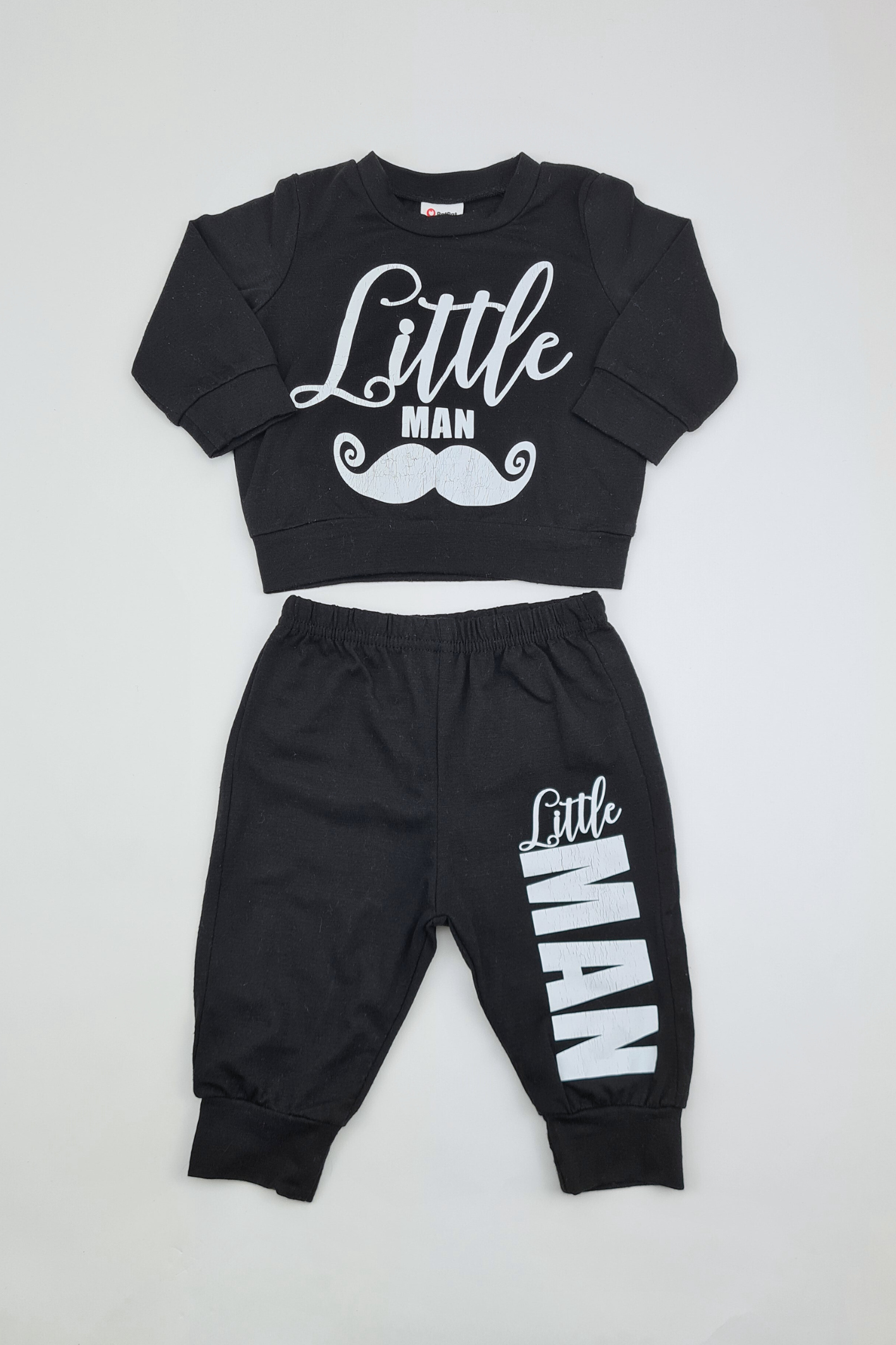 Little Man Sweatshirt And Sweatpants Set