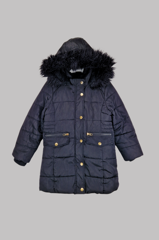 6-7y Faux Fur Lining Jacket