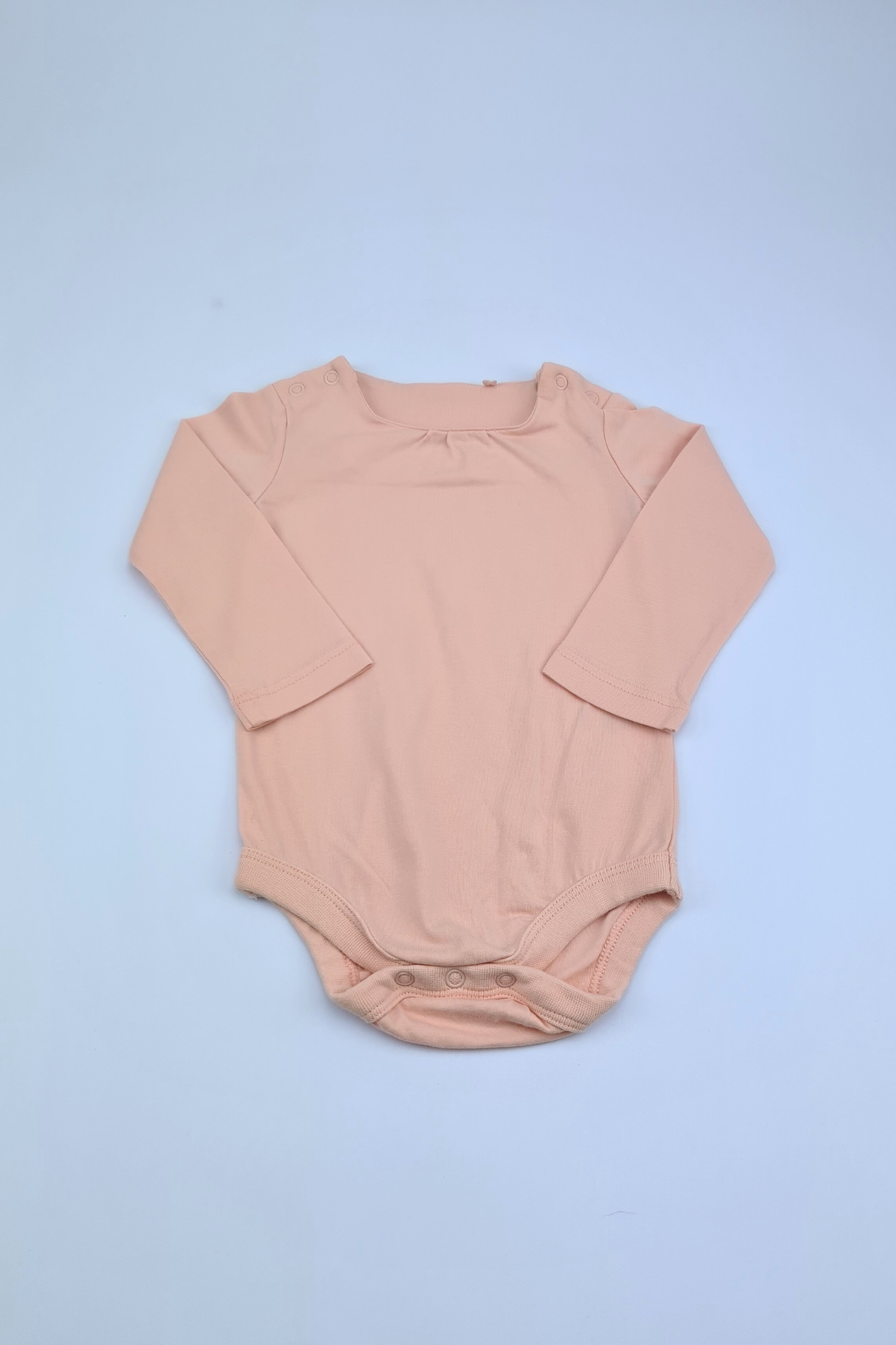 3-6m Pink Longsleeve Bodysuit