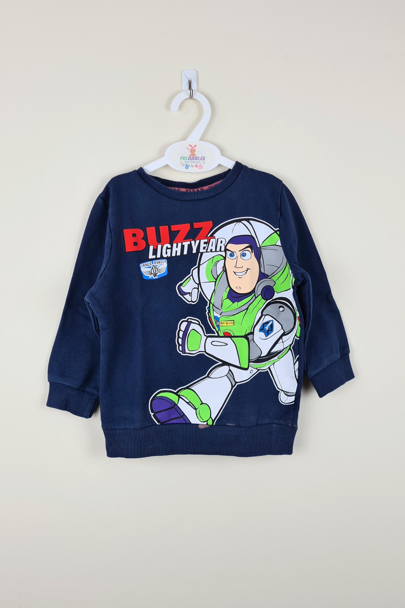 2–3 Jahre – Buzz Lightyear Marineblauer Pullover *MwssyDays*