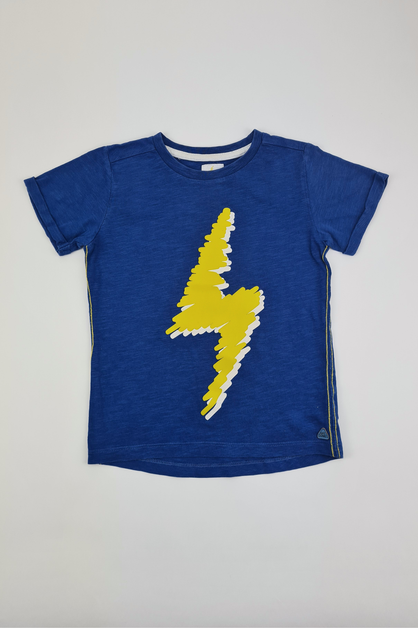 3-4y - Blue Superhero T-shirt (Mothercare)