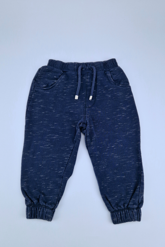 12-18m F&F Navy Blue Joggers