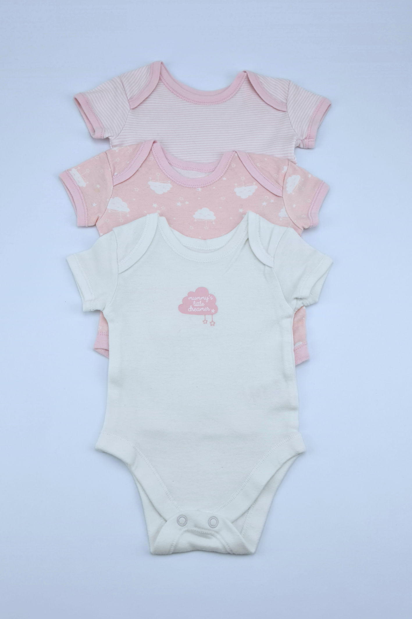 0-3m Little Dreamer 3Pack Bodysuit