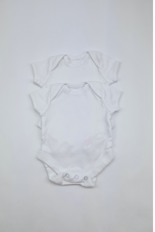 Newborn - 100% Cotton 7.5lbs/3.4kg Bodysuit Set (Mothercare)