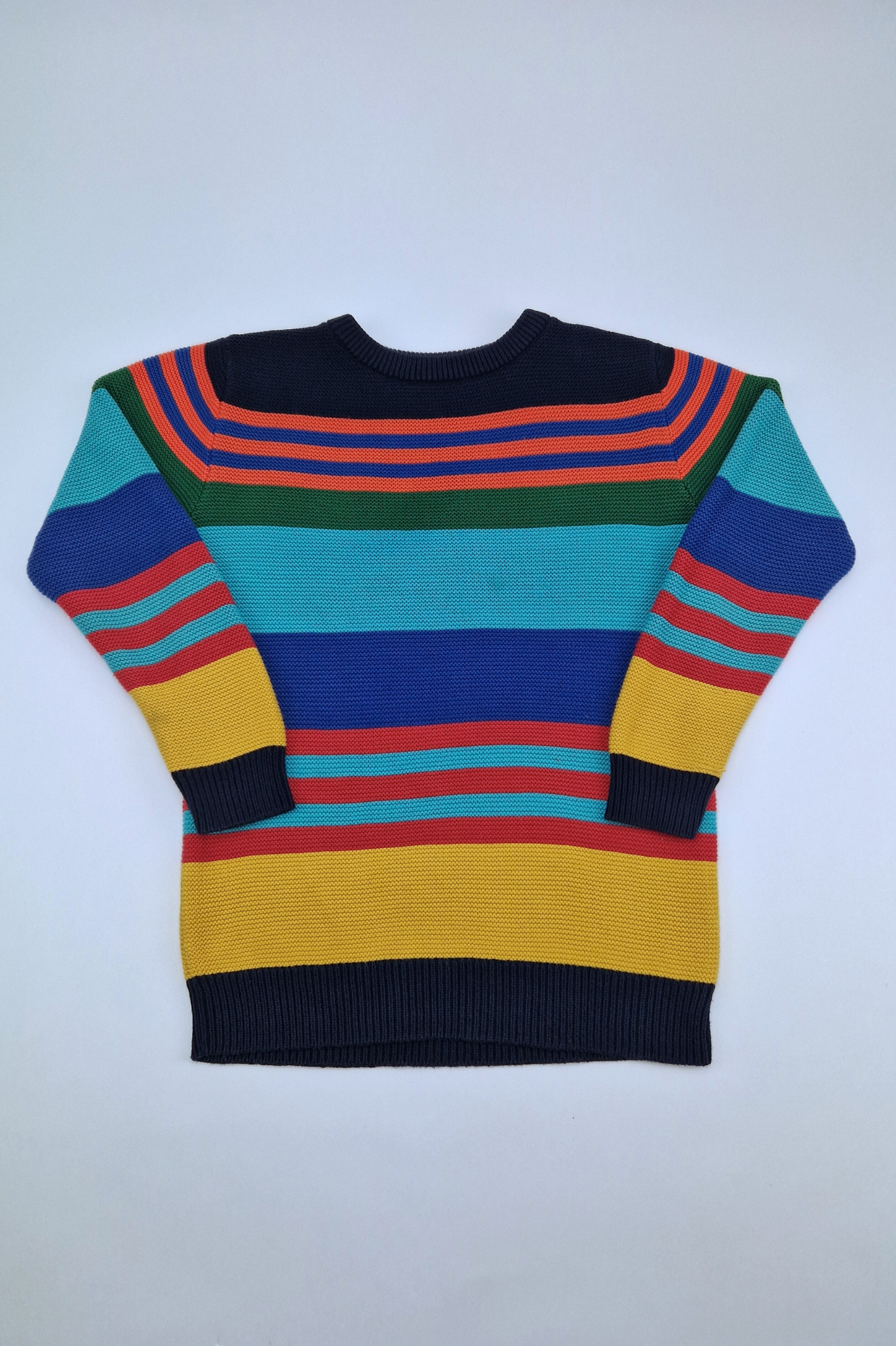 6-7y Multicoloured Striped Jumper