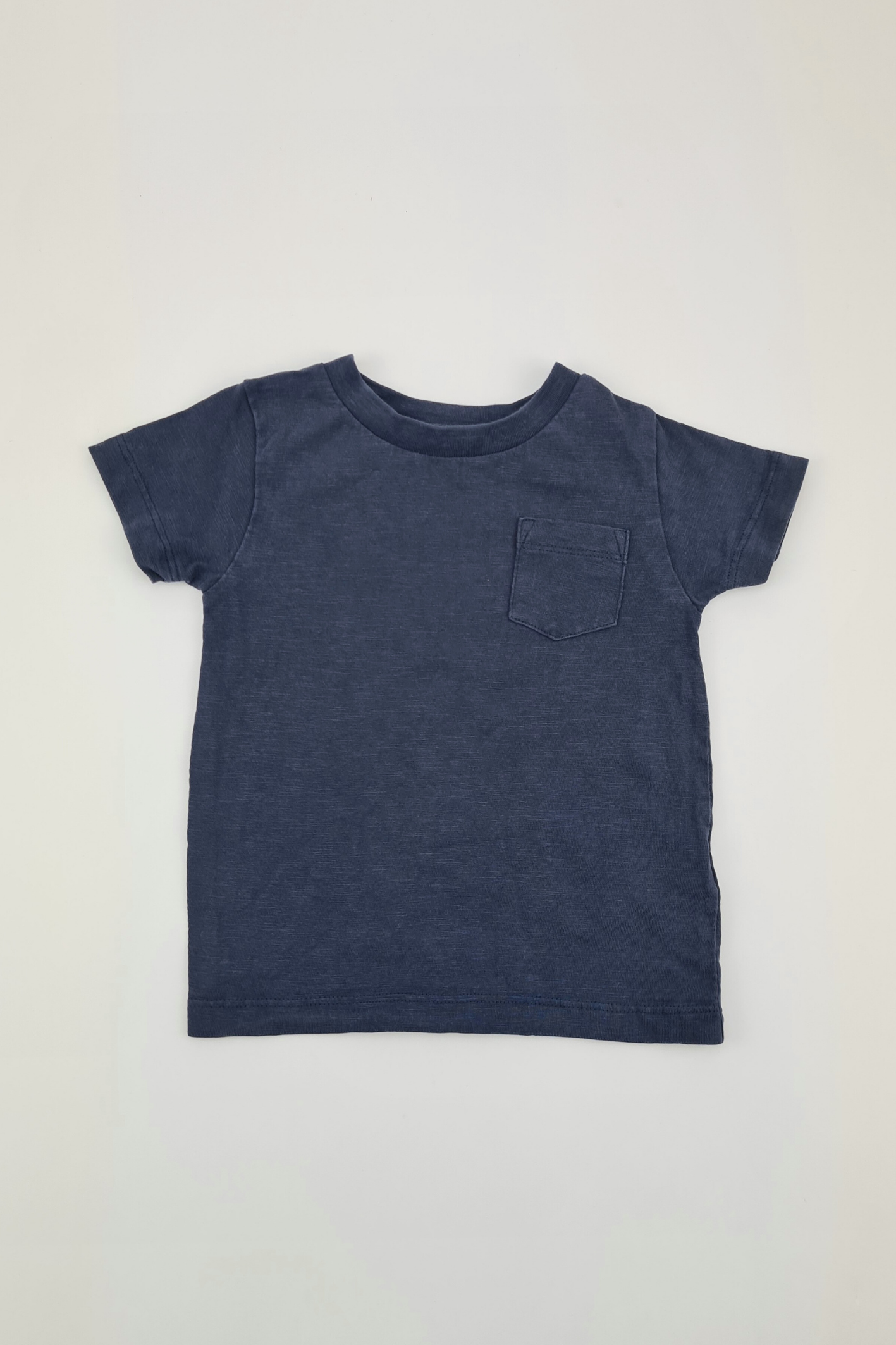 6–9 Monate – Marineblaues T-Shirt (Weiter)