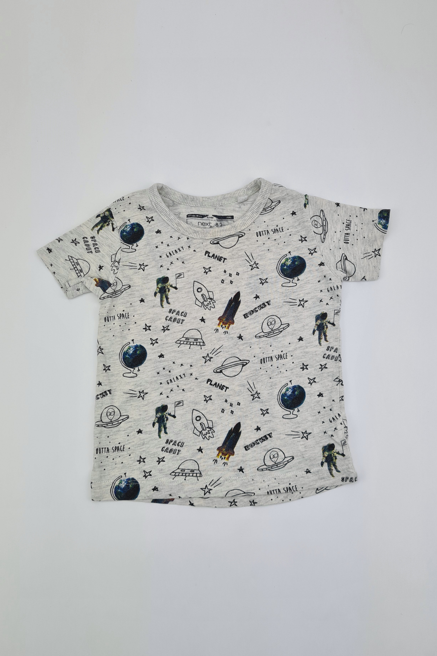 6–9 m – Weltraum-T-Shirt (Weiter)