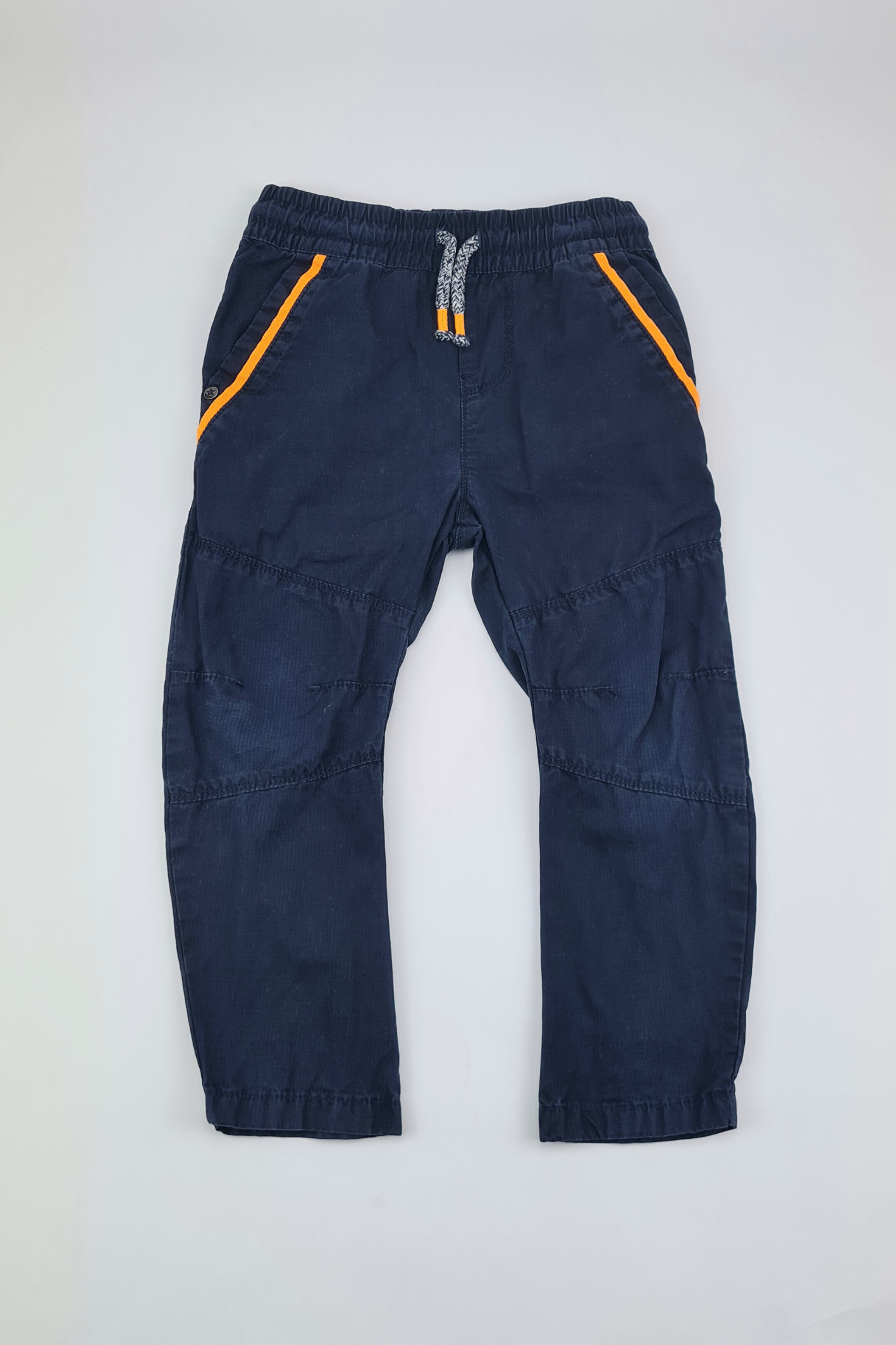 18-24m - Navy Pull On Trousers (F&F)
