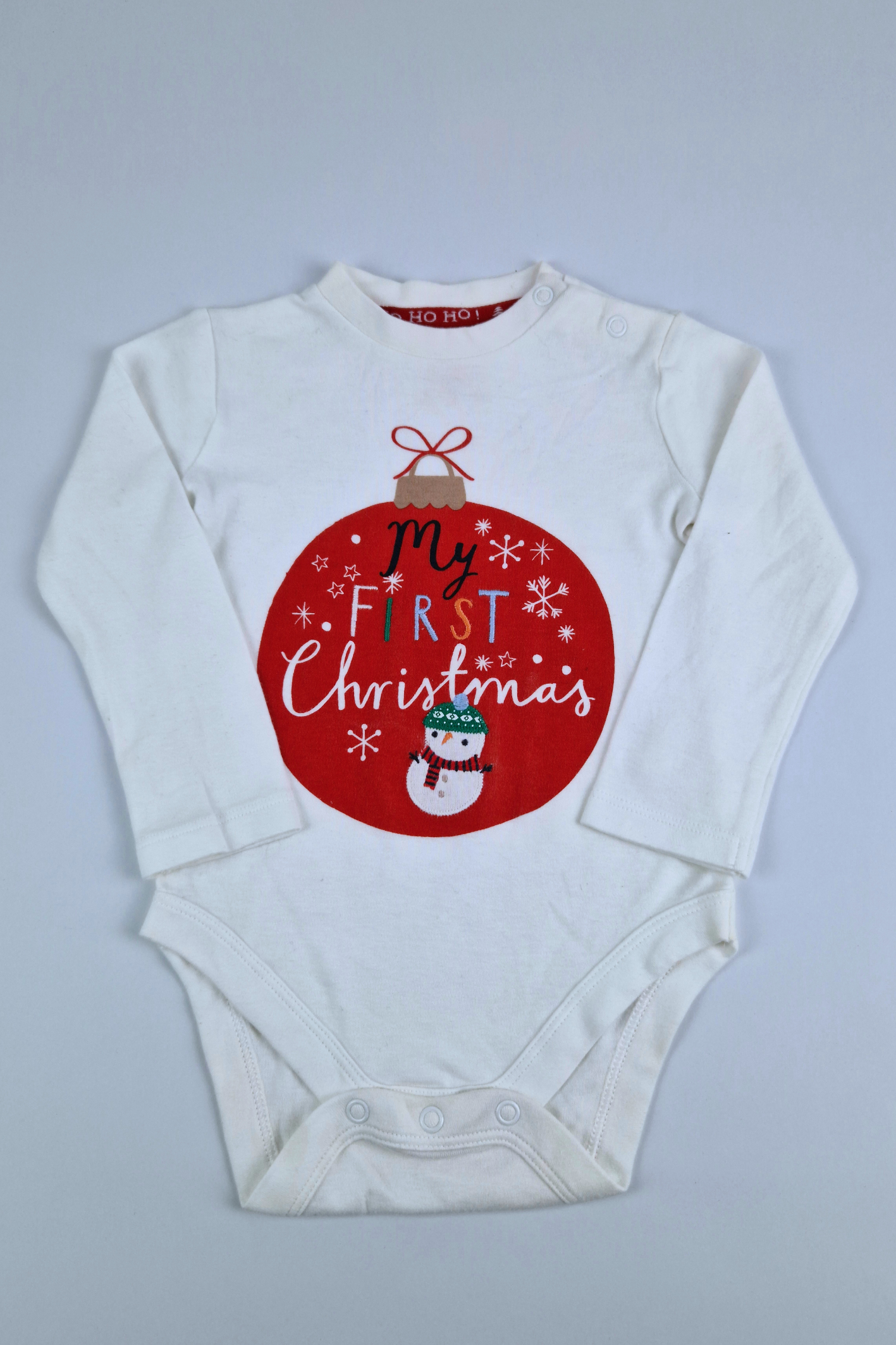 9-12m My First Christmas Bodysuit