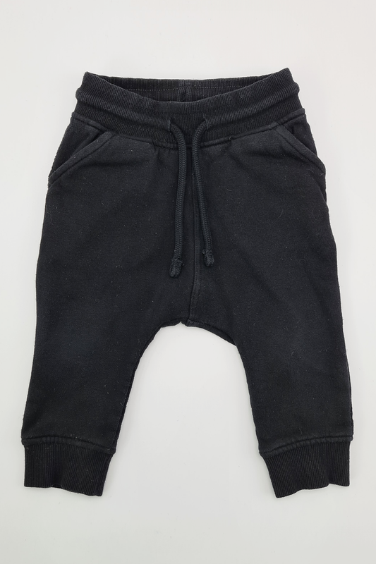 9-12 mois - Pantalon de jogging noir