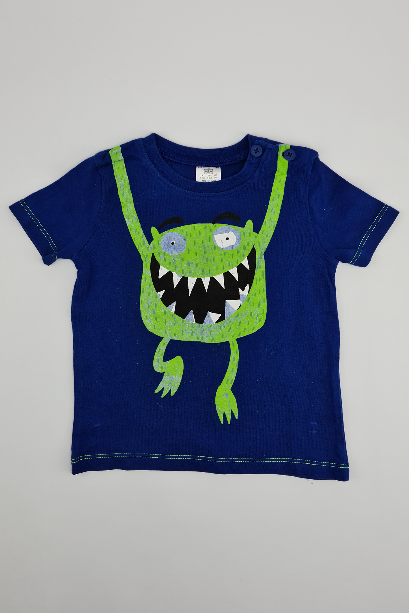 6-9m - Monster T-shirt