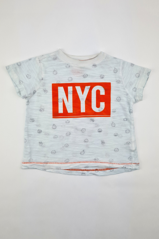18-24m - NYC Tshirt (F&F)