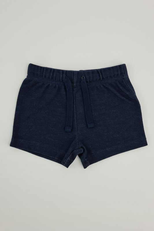6–9 Monate – Marineblaue Shorts