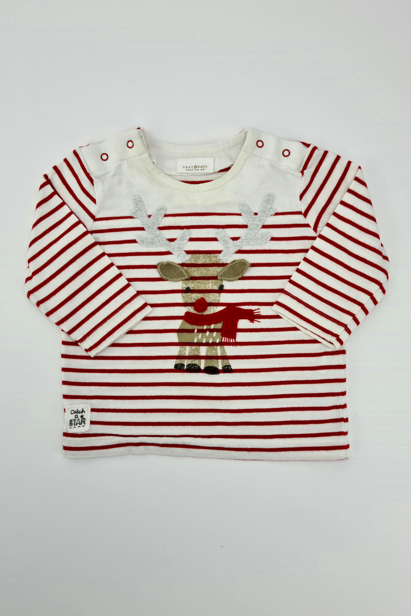 3-6m - Holiday Rudolph Top (Next)