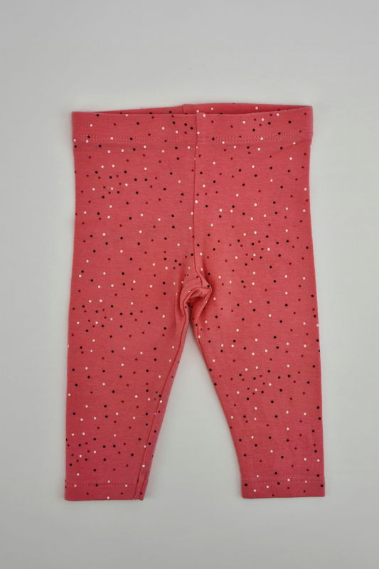 Pink Spotted Leggings - Precuddled.com