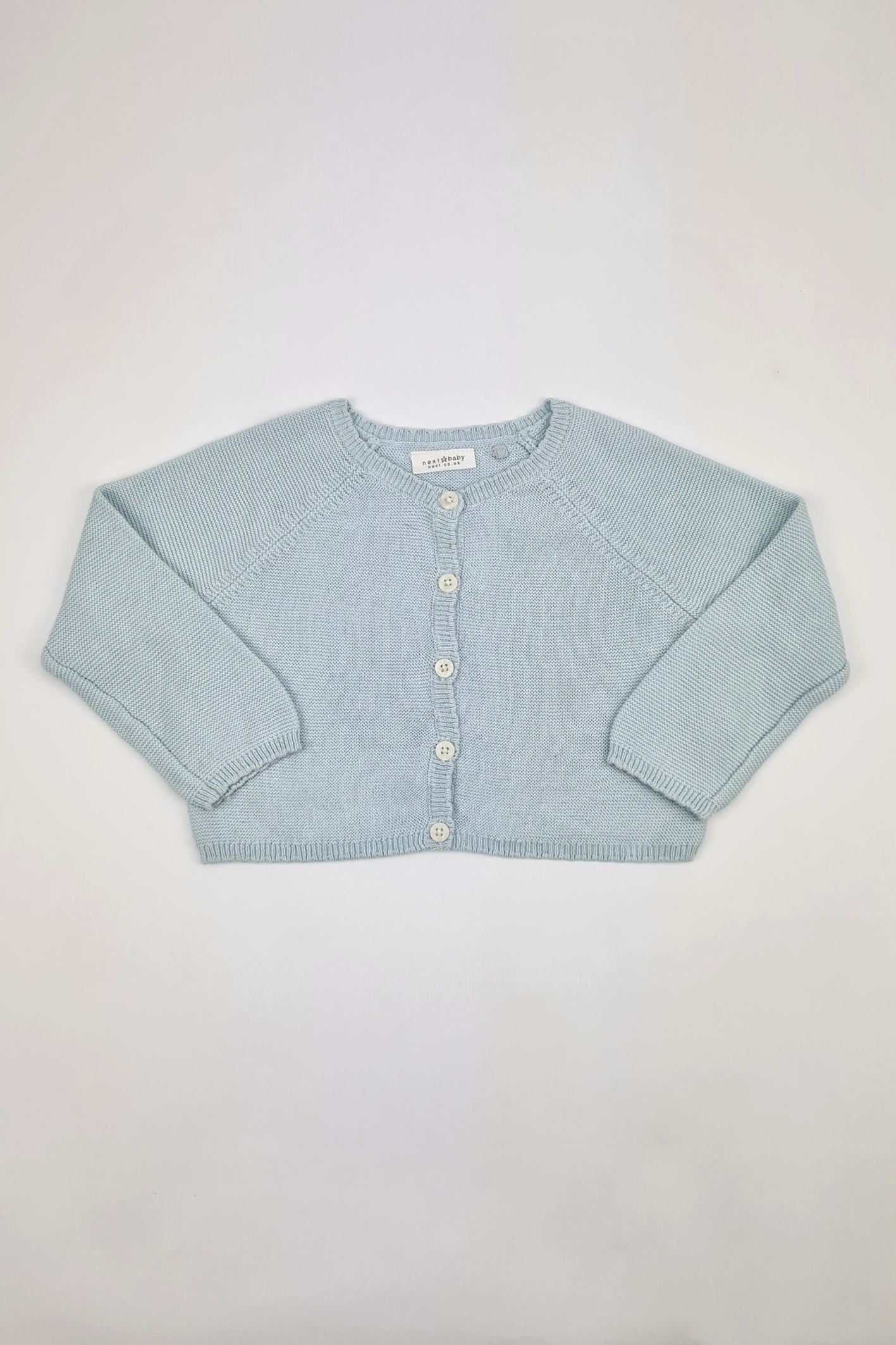 6–9 Monate – Babyblauer Cardigan (nächster)