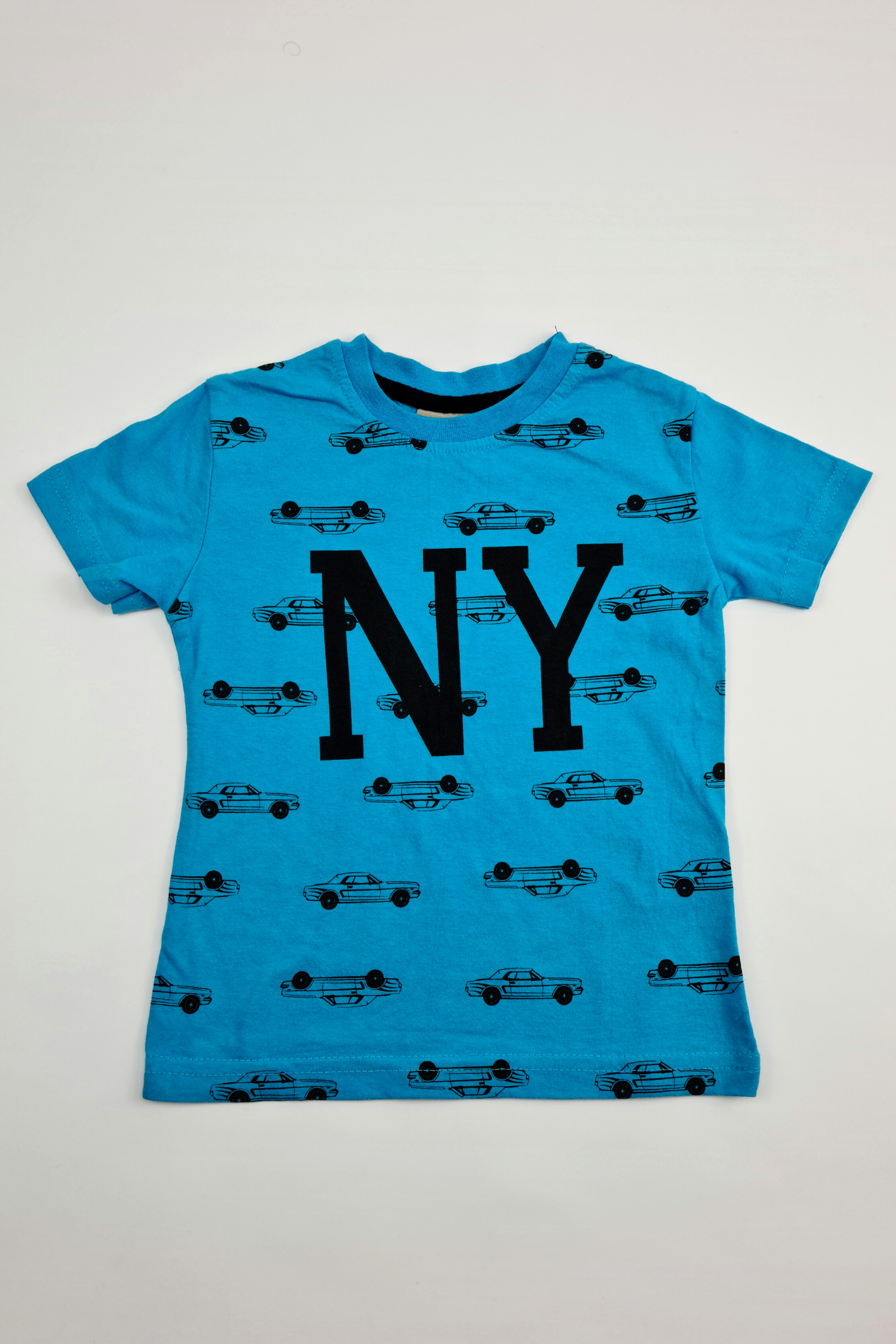 2-3 ans - T-shirt 'NY' bleu