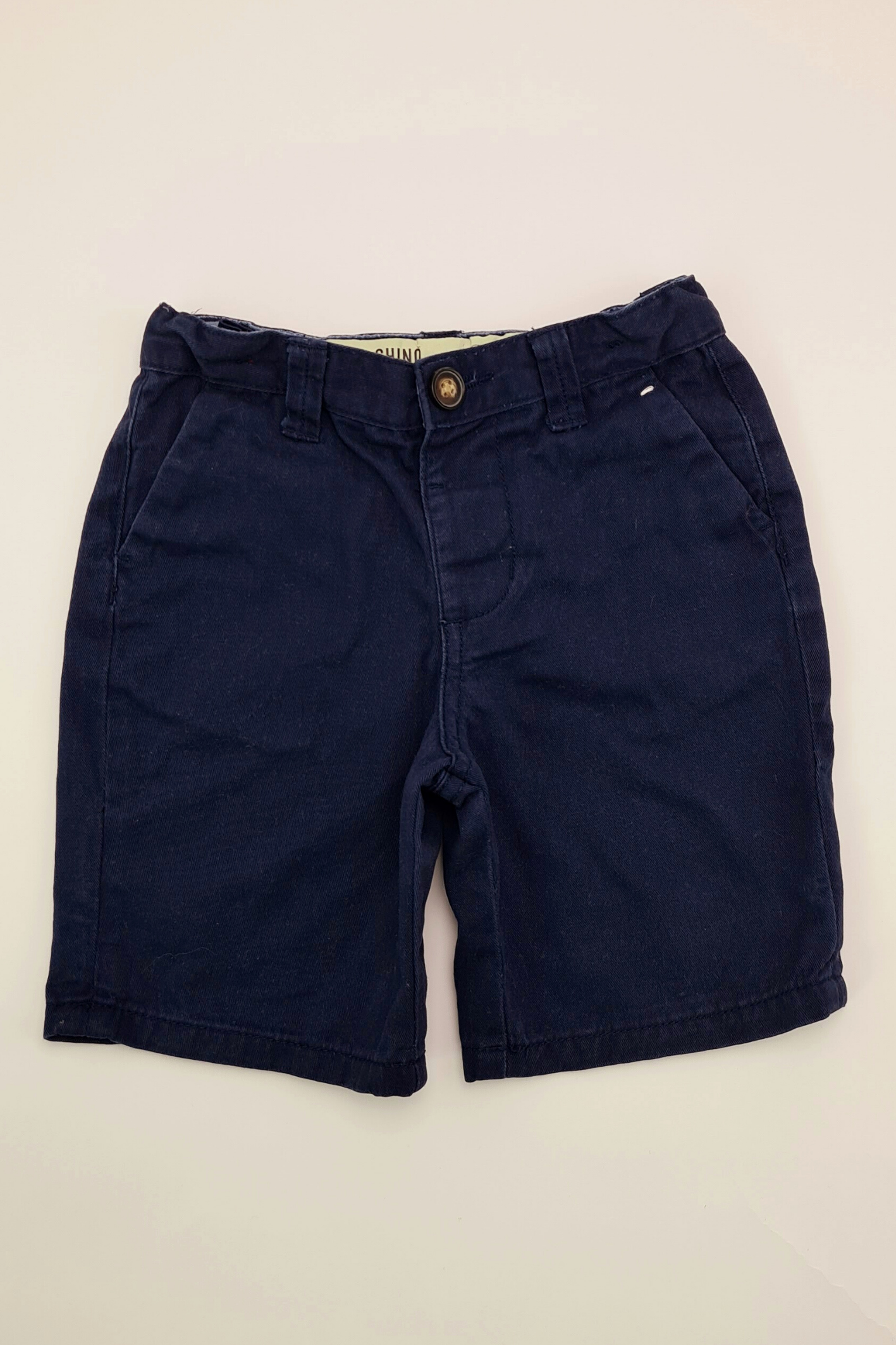 2–3 Jahre – Marineblaue Chino-Shorts (Primark)